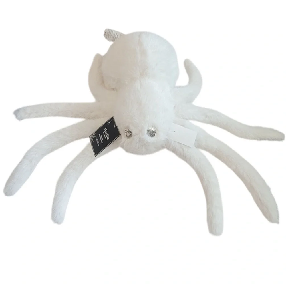 Martha Stewart Plush White Spider‎ Pillow